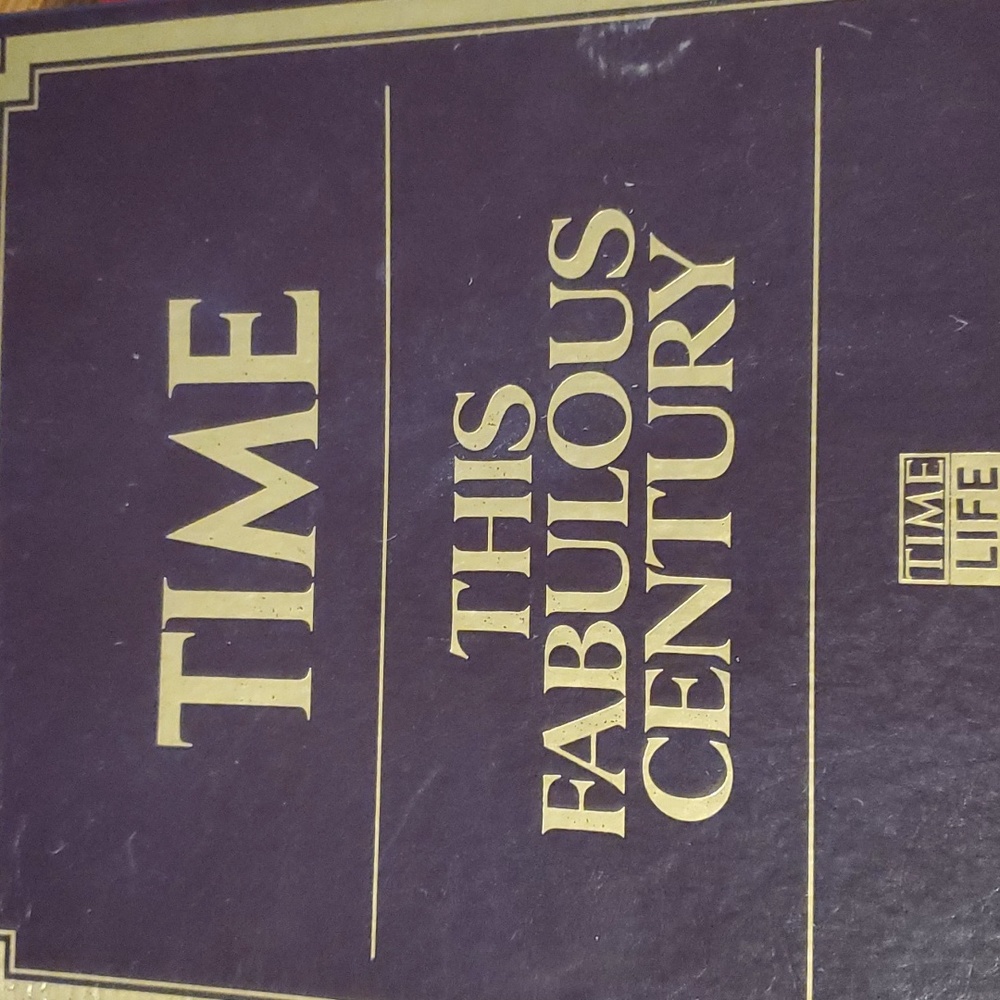 Time life book collection 1920-1970